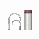 Quooker Nordic Twintaps Round rustfritt stål med PRO3 VAQ B beholder thumbnail