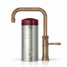 Quooker Classic Fusion Square Aldret Messing med PRO3 VAQ B beholder thumbnail