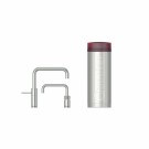 Quooker Nordic Twintaps Square rustfritt stål med PRO3 VAQ B beholder thumbnail